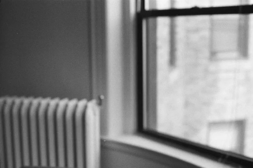 Blurry radiator in Cambridge